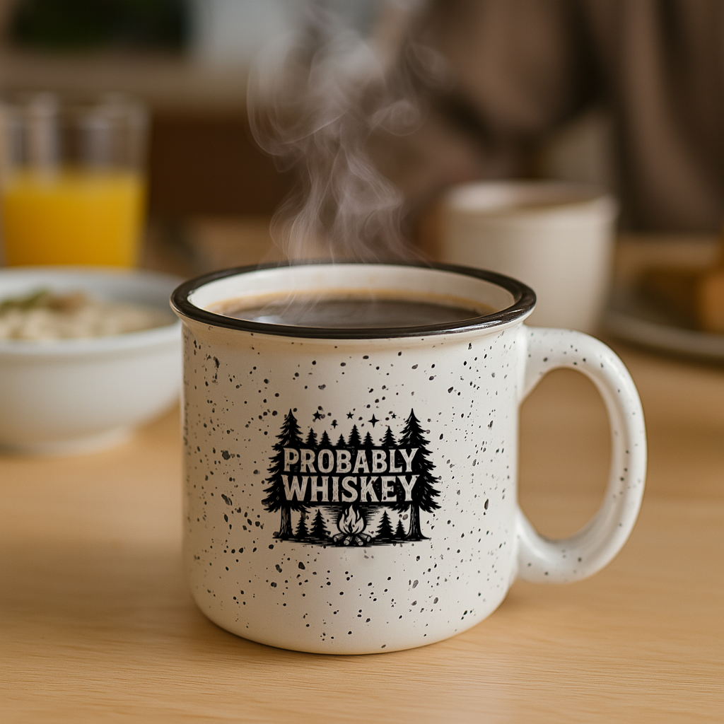 "Probably Whiskey" 15oz Campfire Mug