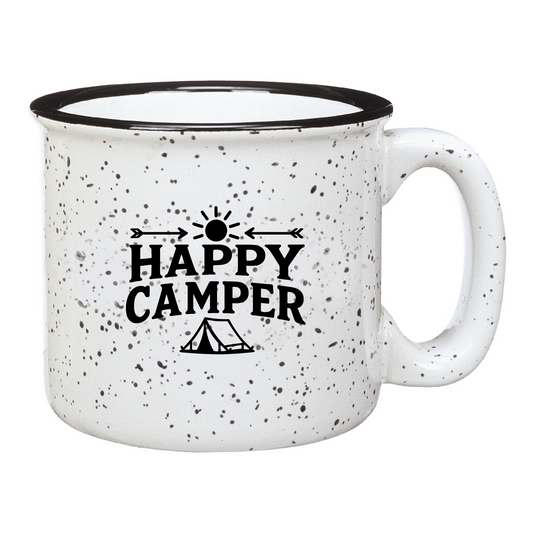 "Happy Camper" 15oz Campfire Mug