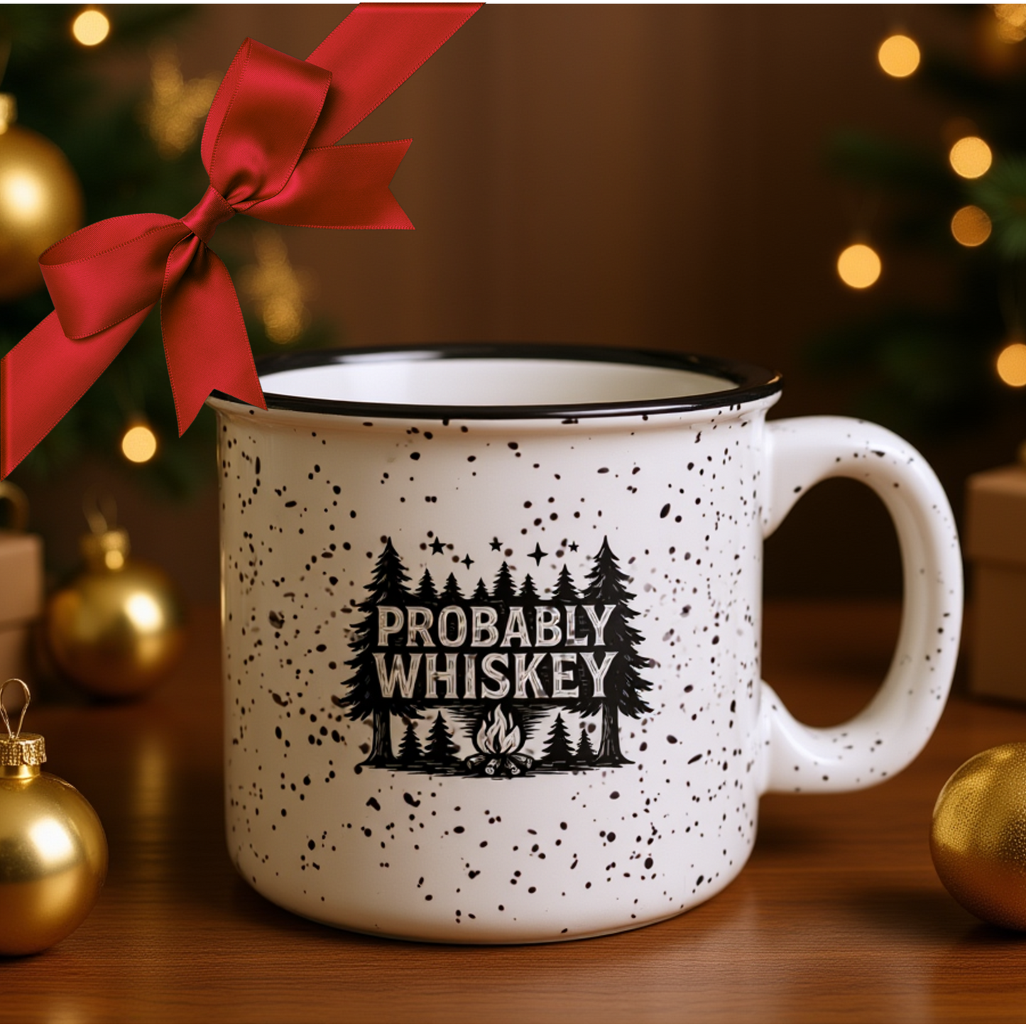 "Probably Whiskey" 15oz Campfire Mug