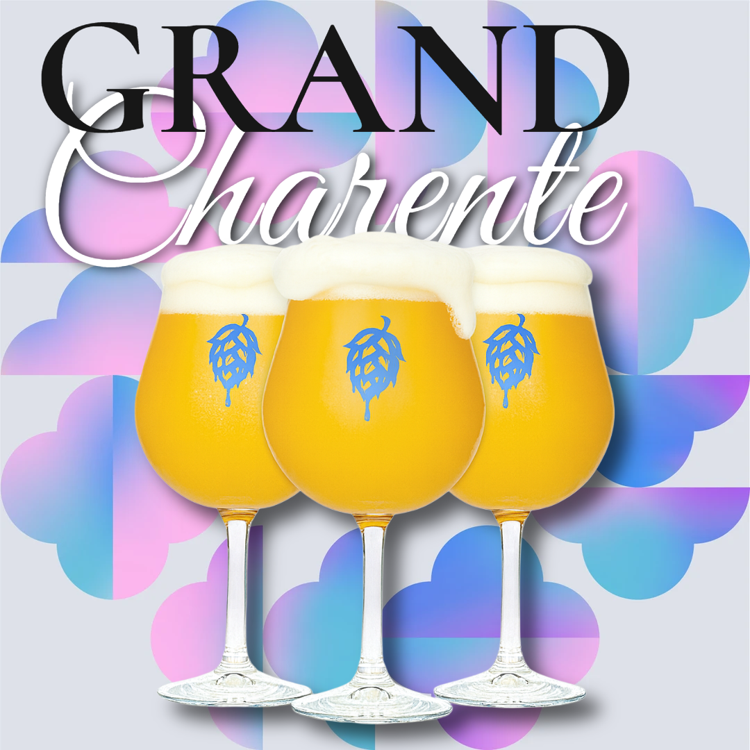 "Drippy Hop" Grand Charente 17oz Beer Glass